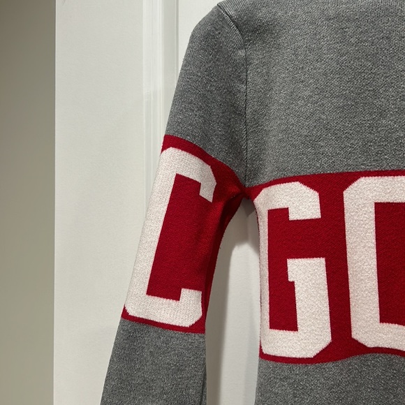 GCDS logo knit crewneck sweater - Picture 5 of 6
